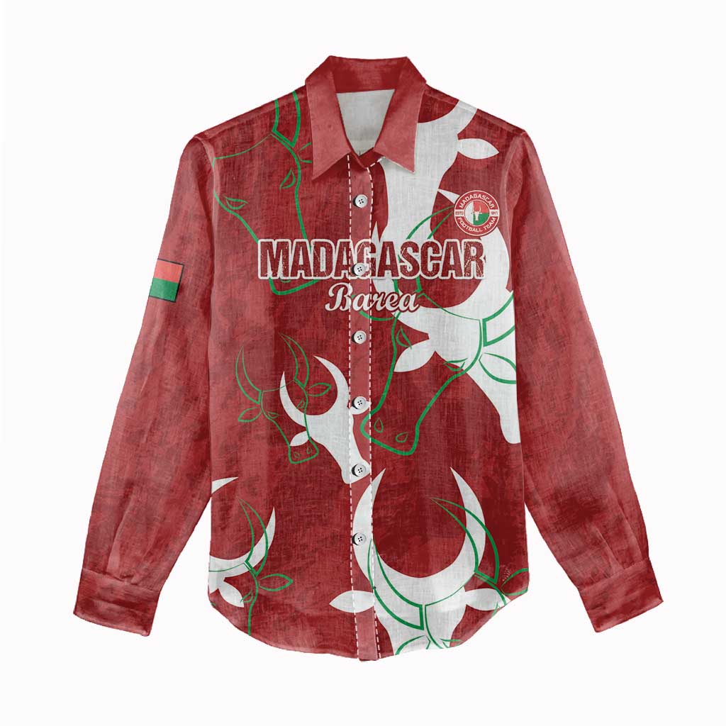 Custom Madagascar Football Women Casual Shirt Allez Barea LT15