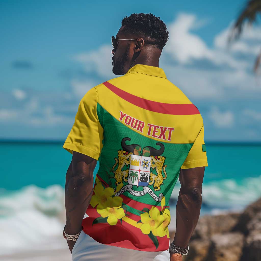 Personalized Happy Benin National Day Hawaiian Shirt Fraternite Justice Travail LT15