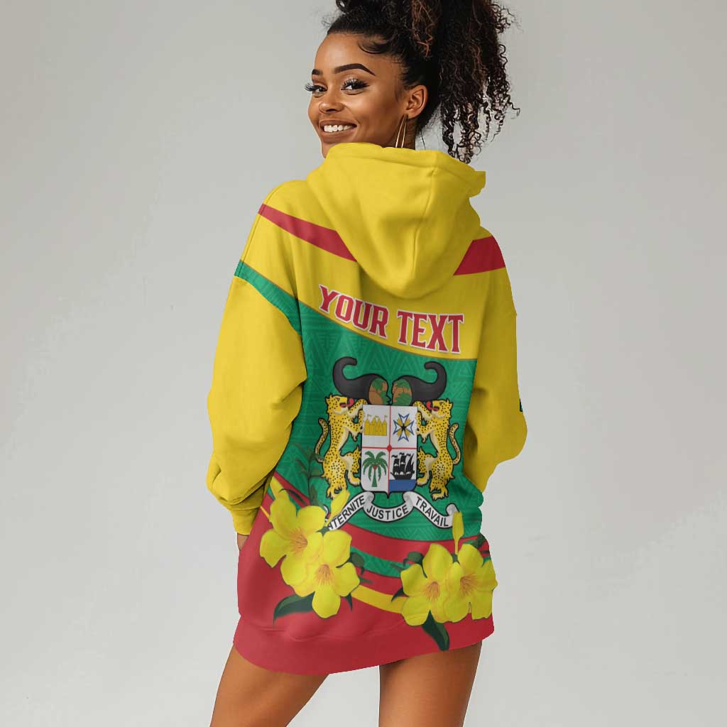 Personalized Happy Benin National Day Hoodie Dress Fraternite Justice Travail LT15