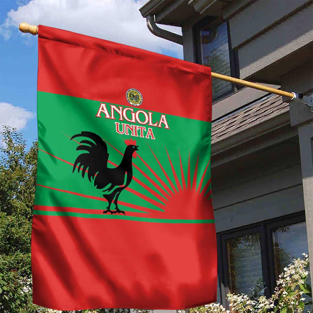 Angola Garden Flag UNITA  Party Flag Style LT15