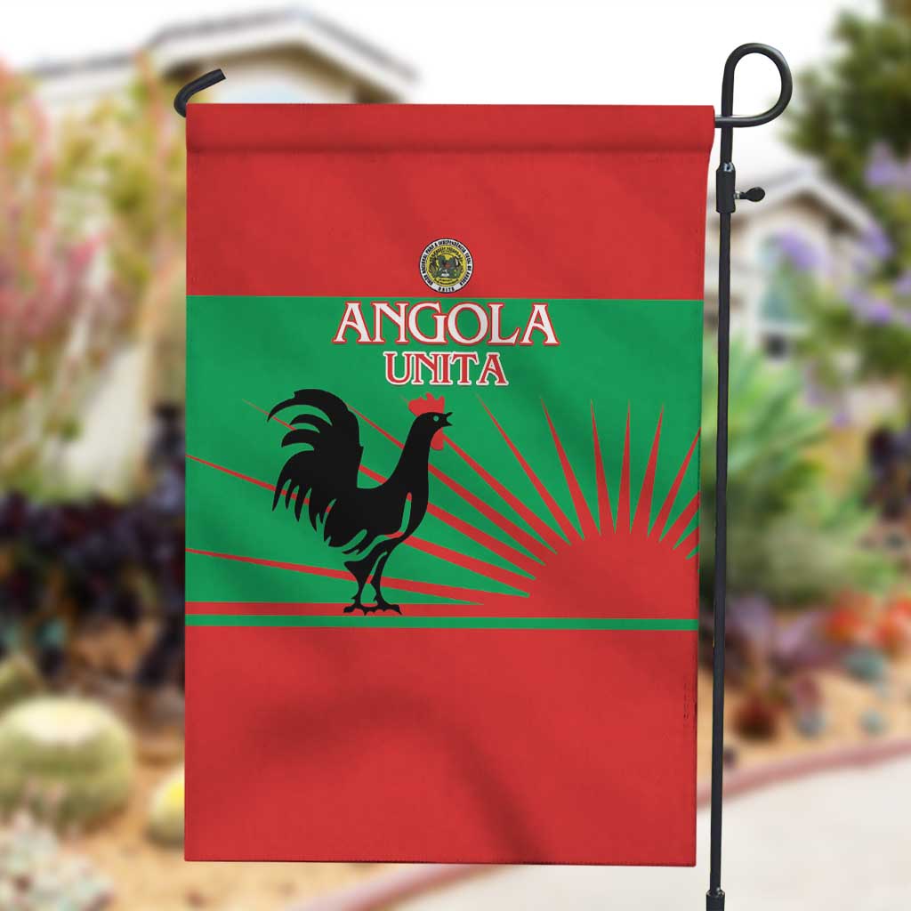 Angola Garden Flag UNITA  Party Flag Style LT15