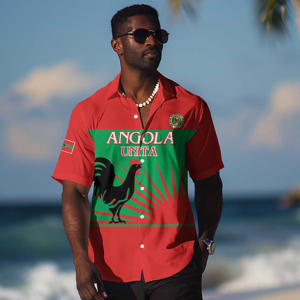 Personalized Angola Hawaiian Shirt UNITA  Party Flag Style LT15