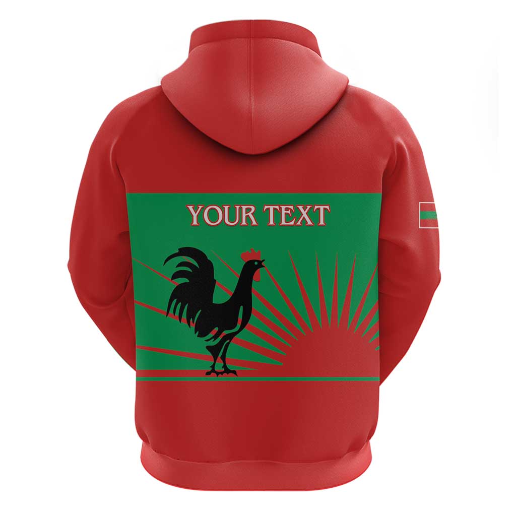 Personalised UNITA Angola Hoodie Party Flag Style LT15