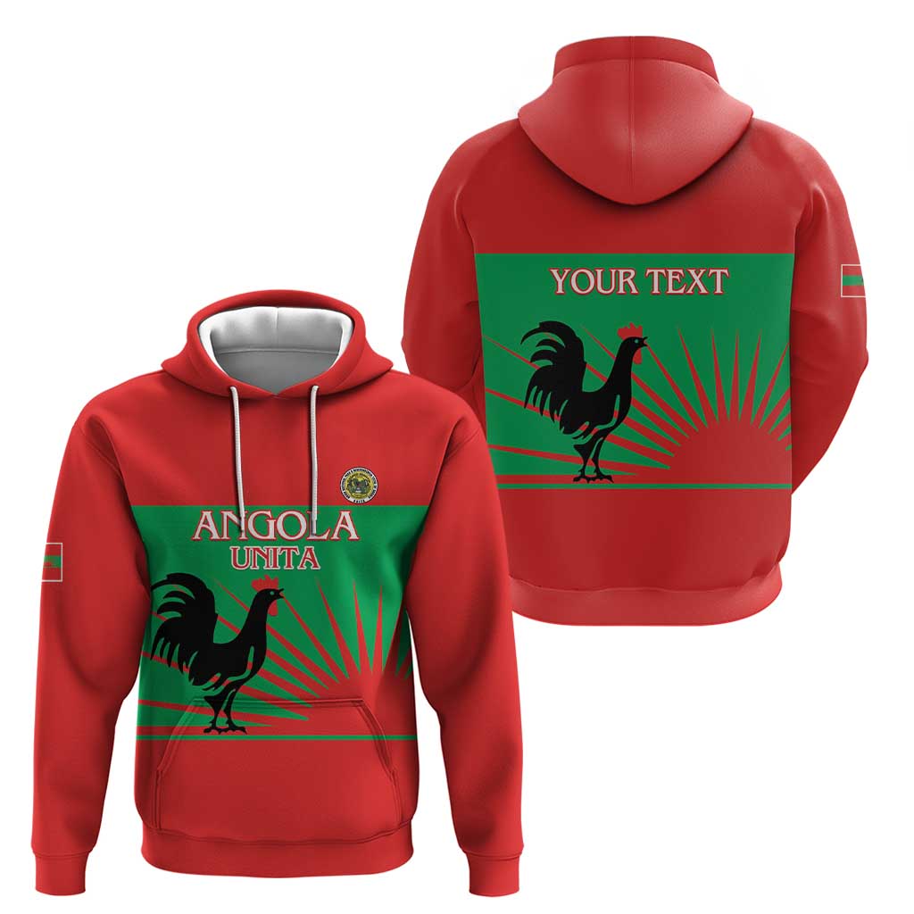 Personalised UNITA Angola Hoodie Party Flag Style LT15