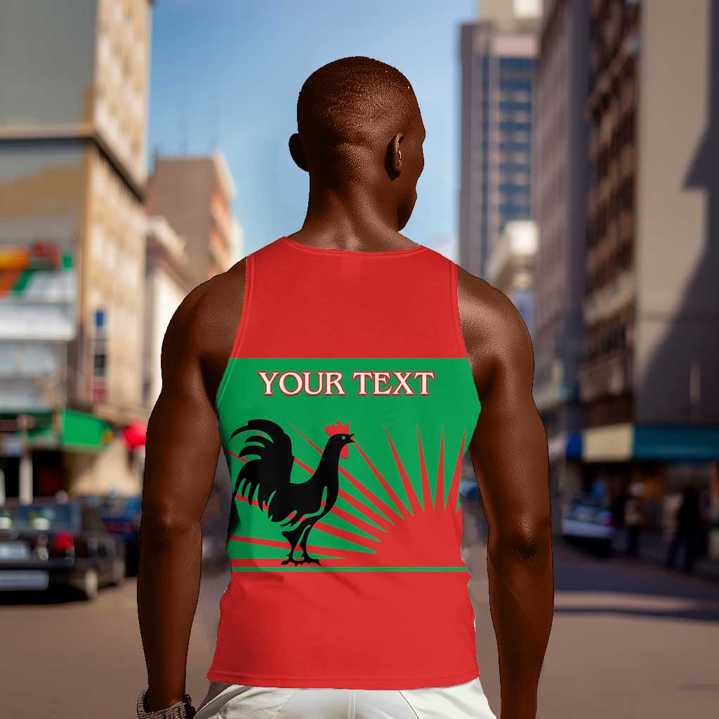 Personalized Angola Men Tank Top UNITA  Party Flag Style LT15
