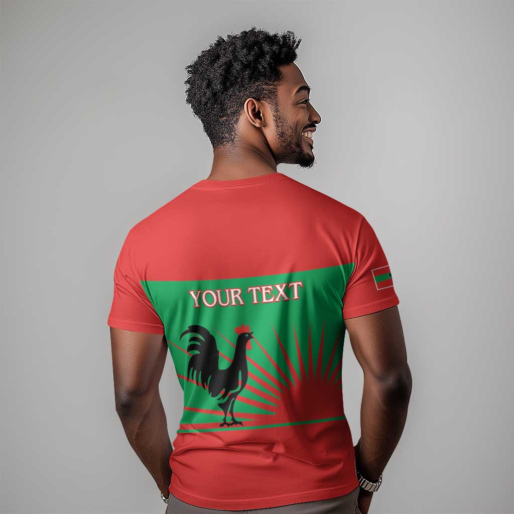 Personalized Angola T shirt UNITA  Party Flag Style LT15