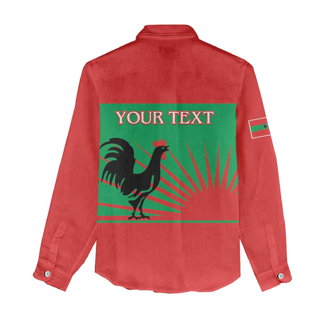 Personalized Angola Women Casual Shirt UNITA  Party Flag Style LT15