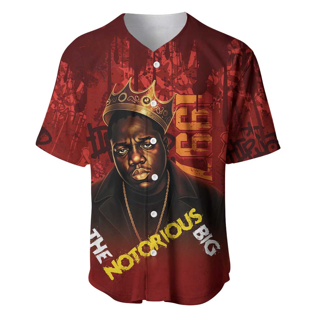 Biggie Smalls Forever Since 1997 Baseball Jersey Big Black Hip Hop LT15
