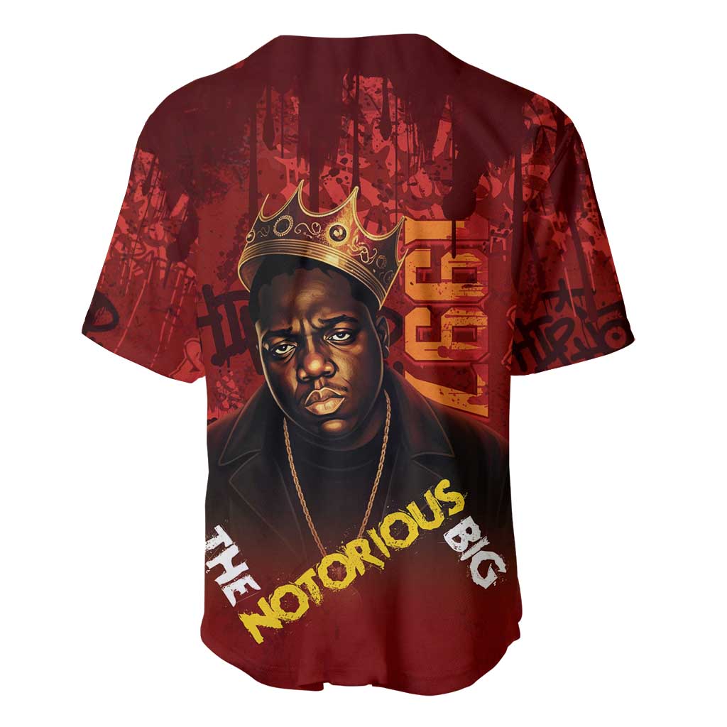 Biggie Smalls Forever Since 1997 Baseball Jersey Big Black Hip Hop LT15