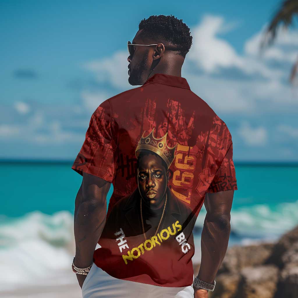 Biggie Smalls Forever Since 1997 Hawaiian Shirt Big Black Hip Hop LT15