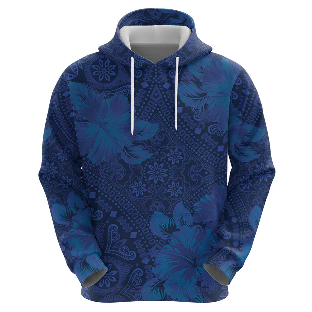 Hibiscus Mix ShweShwe African Pattern Hoodie LT15