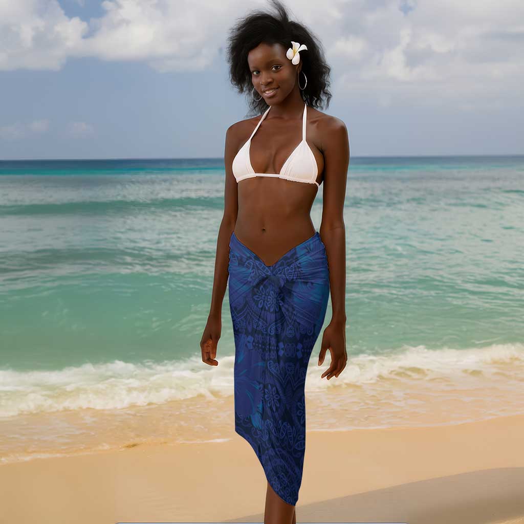 Afro Hibiscus Tropical Sarong ShweShwe African Pattern LT15