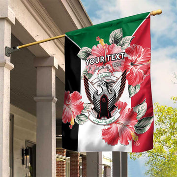 Personalized Afro Sudan Garden Flag Happy Independence Day LT15