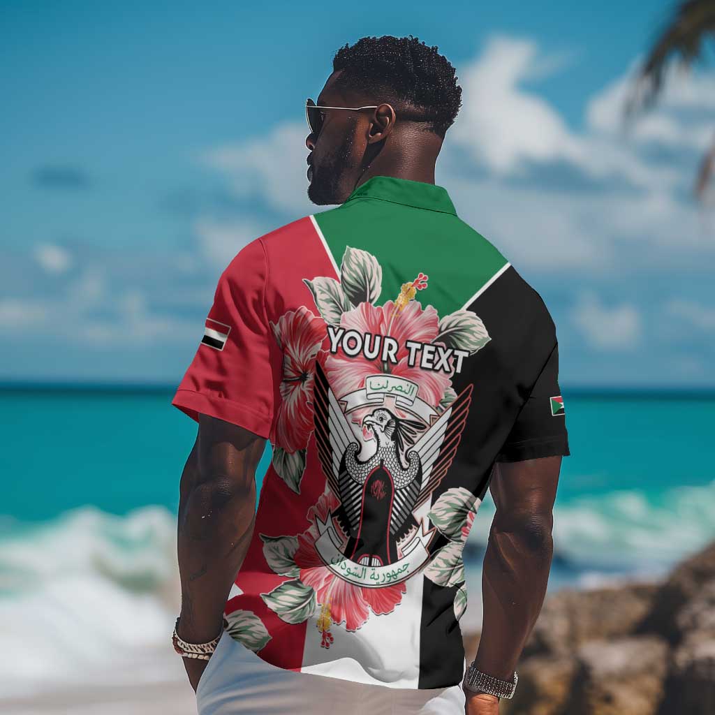 Personalized Afro Sudan Hawaiian Shirt Happy Independence Day LT15