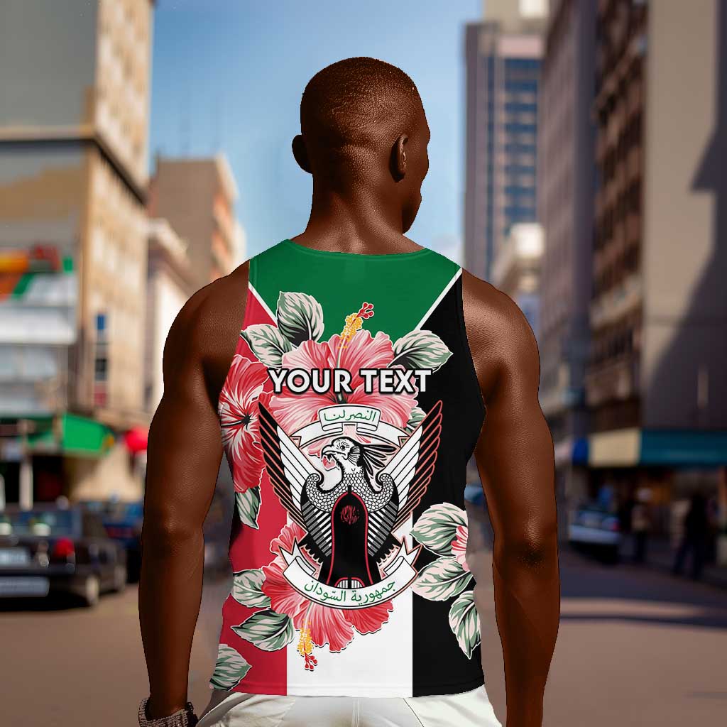 Personalized Afro Sudan Men Tank Top Happy Independence Day LT15