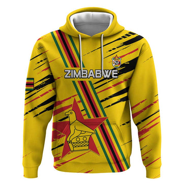 Custom Zimbabwe Football Hoodie Go Warriors LT15