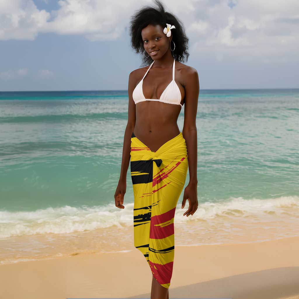 Custom Zimbabwe Football Sarong Grunge Style LT15