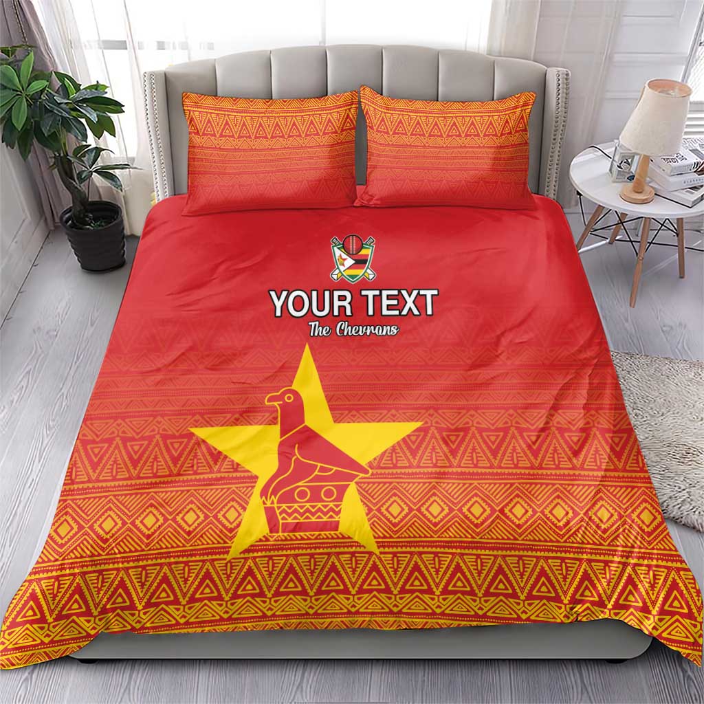 Custom Zimbabwe Cricket Bedding Set Go Champions LT15