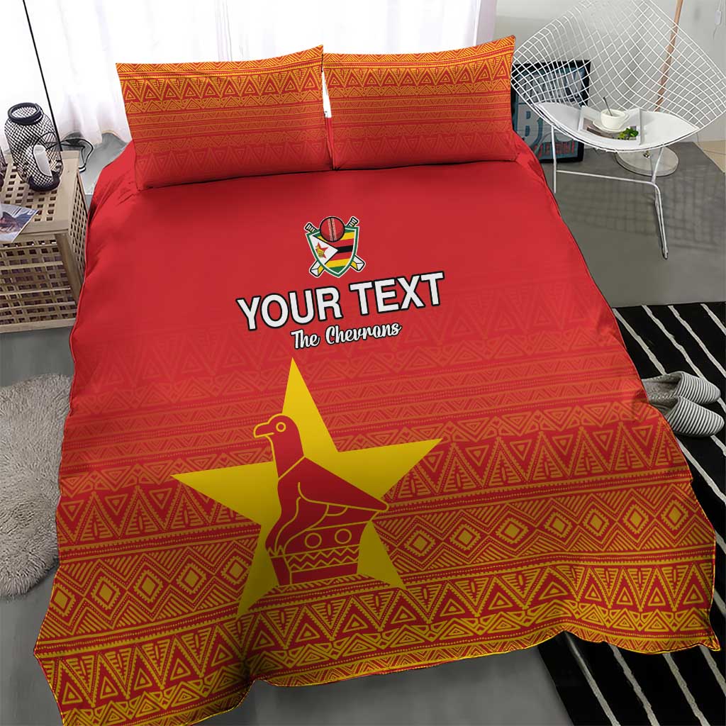 Custom Zimbabwe Cricket Bedding Set Go Champions LT15