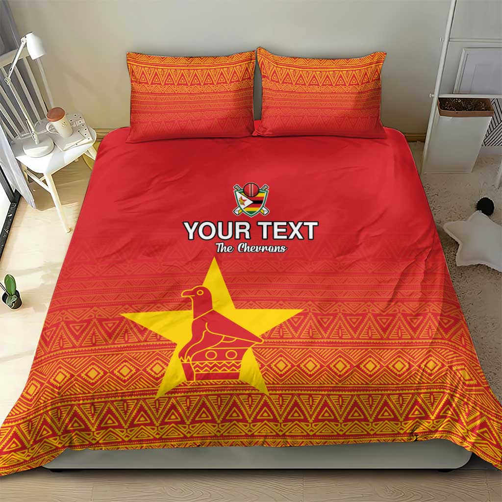 Custom Zimbabwe Cricket Bedding Set Go Champions LT15