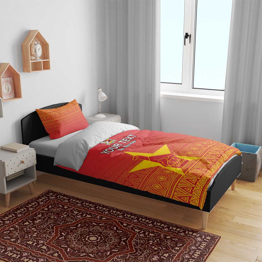 Custom Zimbabwe Cricket Bedding Set Go Champions LT15