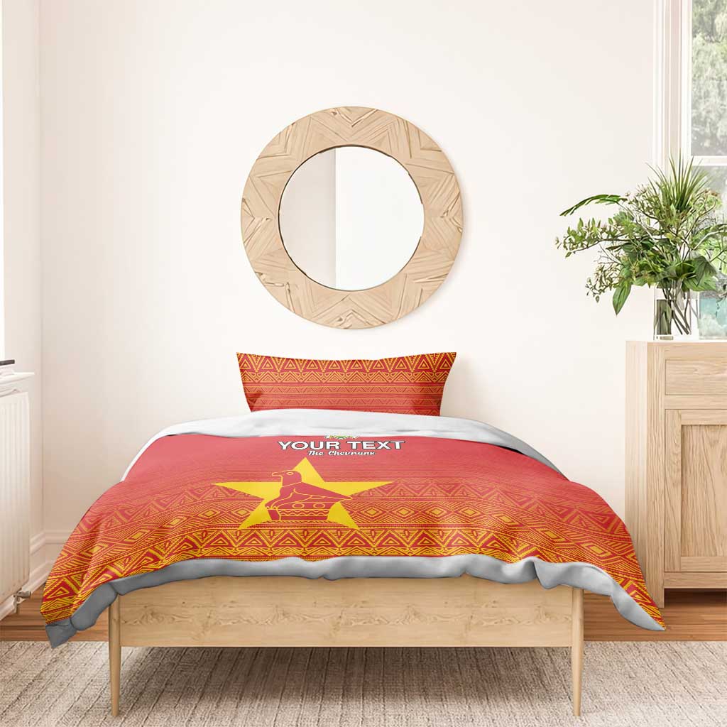 Custom Zimbabwe Cricket Bedding Set Go Champions LT15