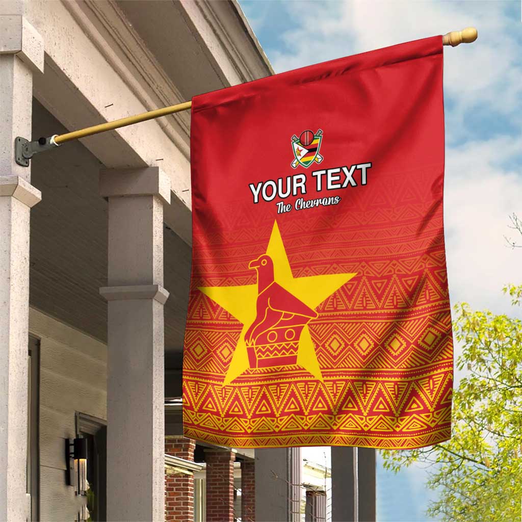 Custom Zimbabwe Cricket Garden Flag Go Champions LT15