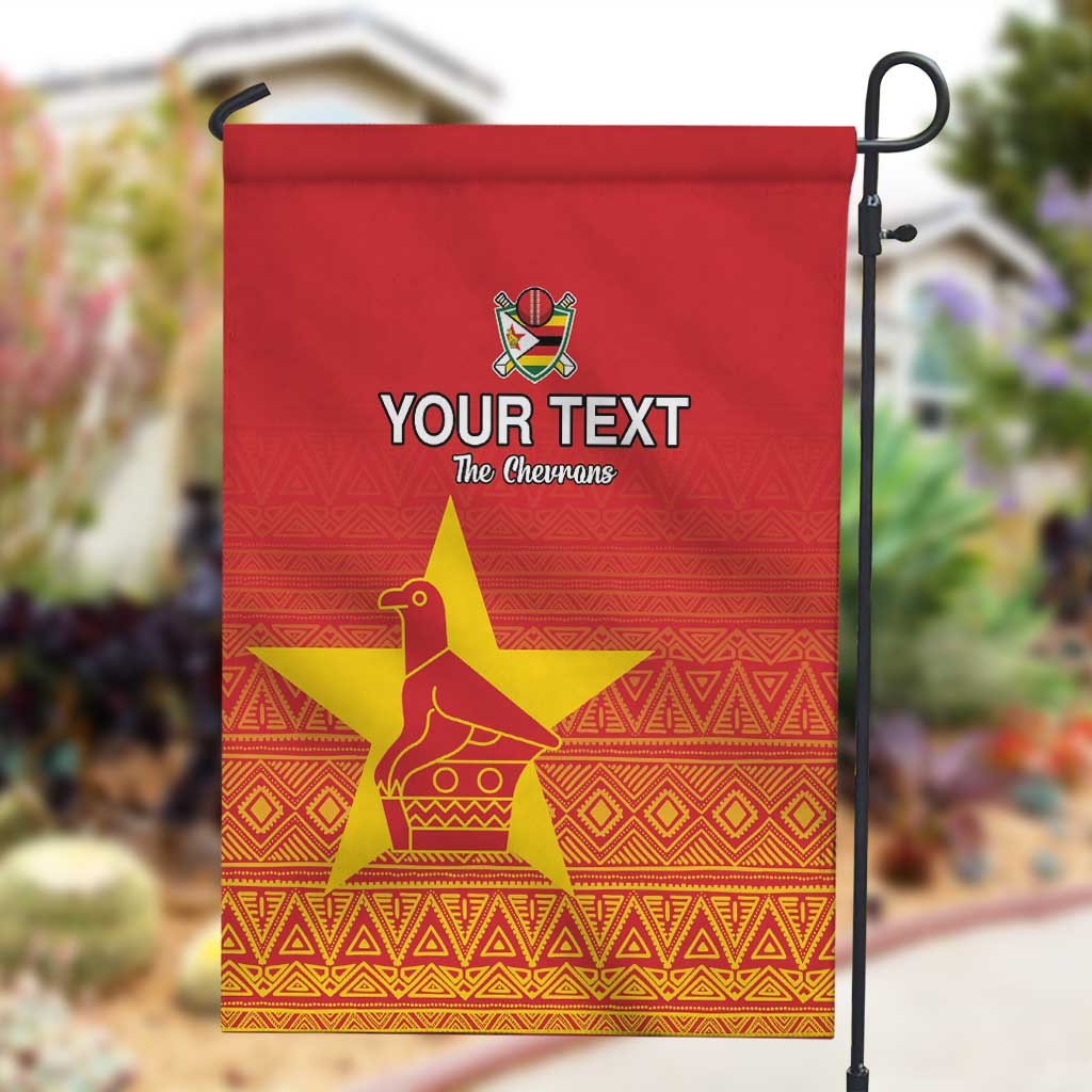 Custom Zimbabwe Cricket Garden Flag Go Champions LT15