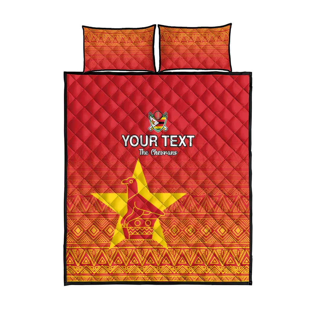 Custom Zimbabwe Cricket Quilt Bed Set Go Champions LT15