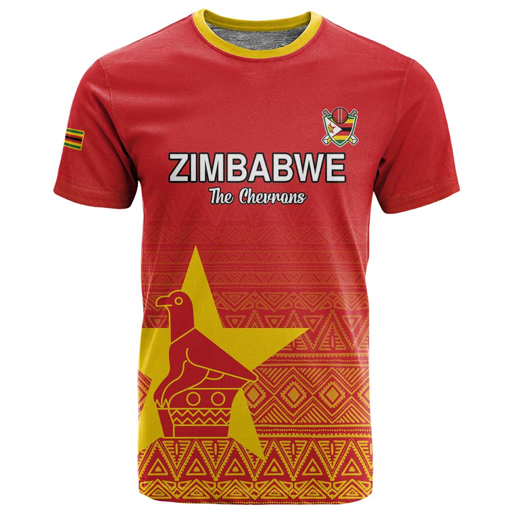Custom Zimbabwe Cricket T shirt Go Champions LT15