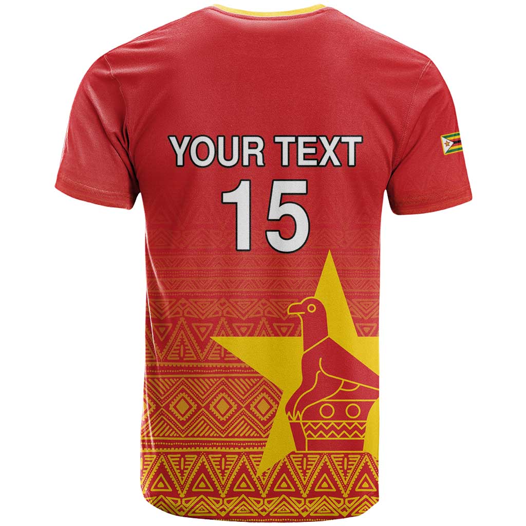 Custom Zimbabwe Cricket T shirt Go Champions LT15