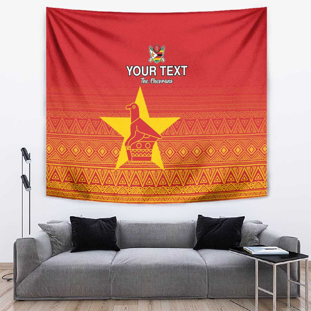 Custom Zimbabwe Cricket Tapestry Go Champions LT15