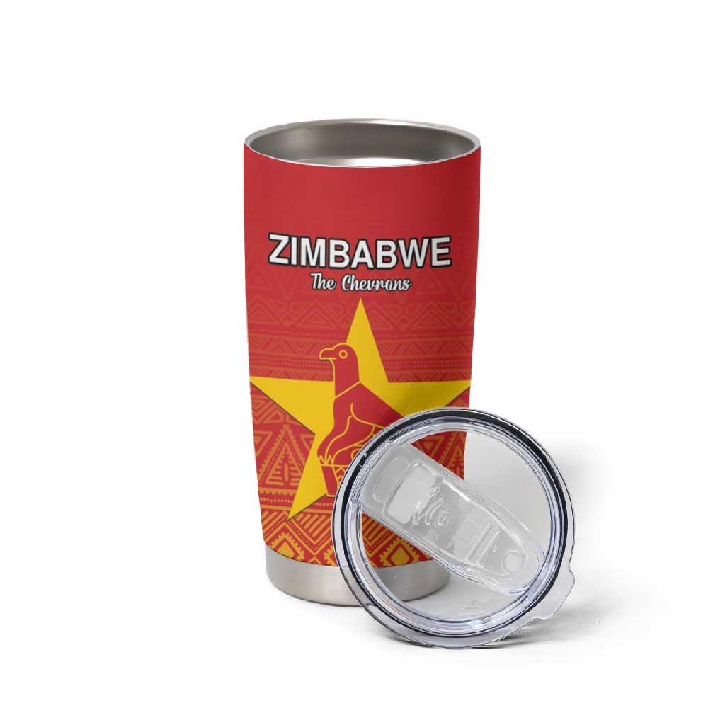 Custom Zimbabwe Cricket Tumbler Cup Go Champions LT15