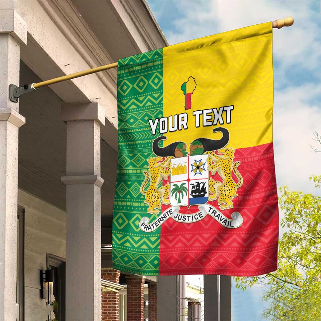 Personalised Afro Benin Garden Flag Flag Style - African Pattern LT15