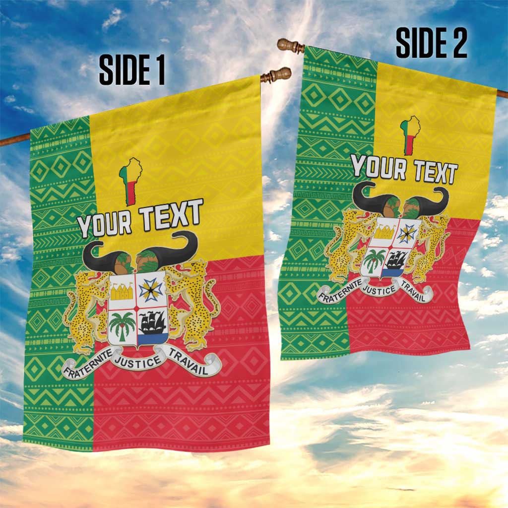 Personalised Afro Benin Garden Flag Flag Style - African Pattern LT15
