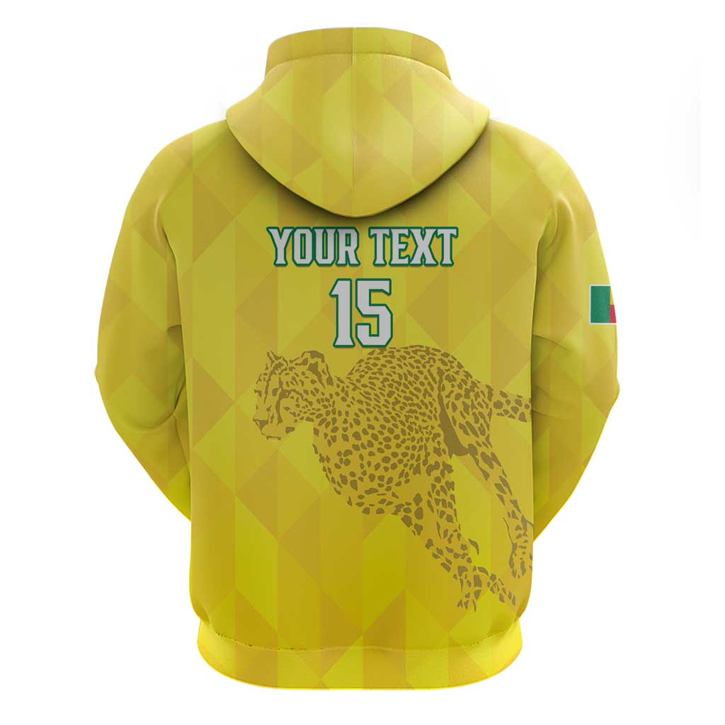Custom Benin Football Hoodie Go Cheetahs LT15