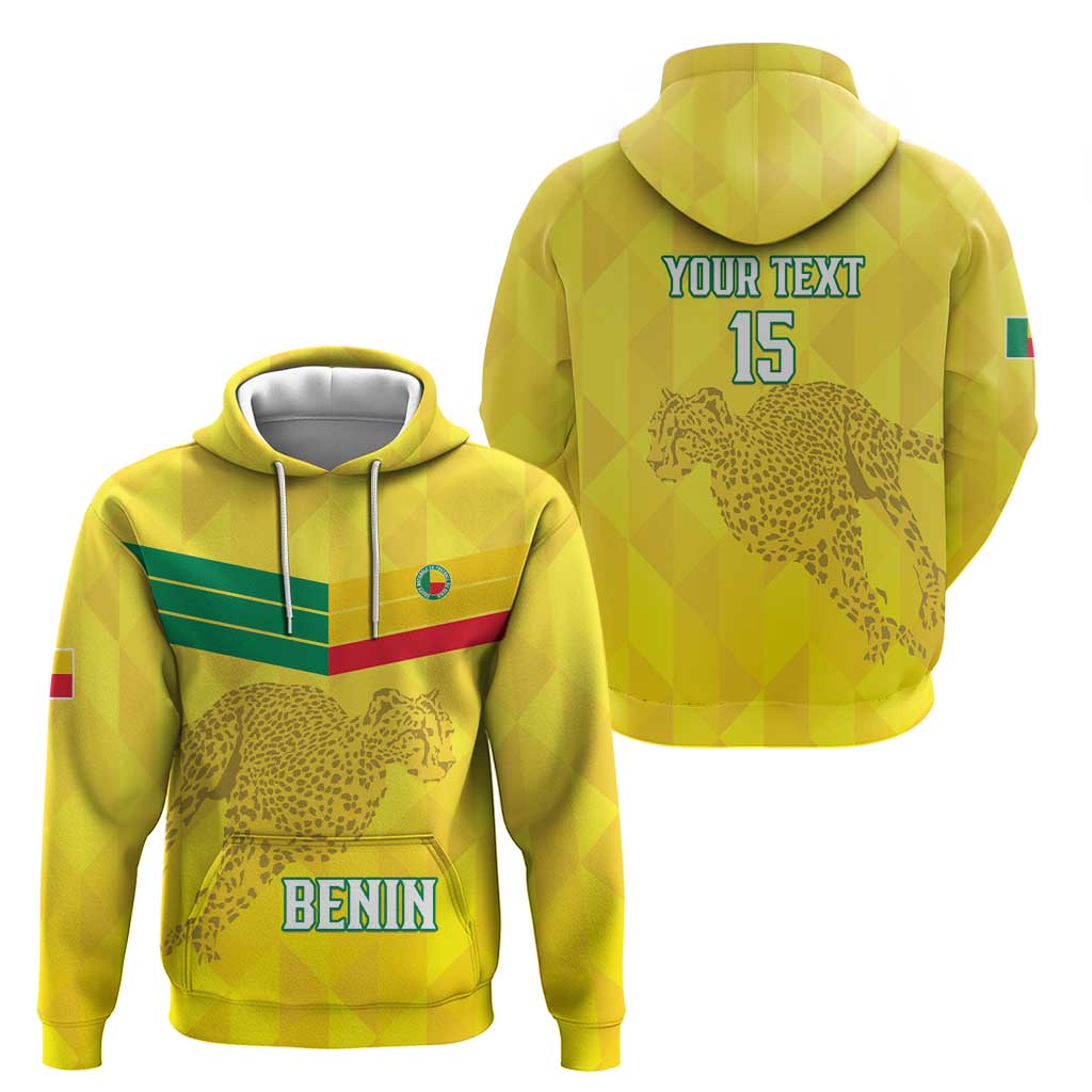 Custom Benin Football Hoodie Go Cheetahs LT15