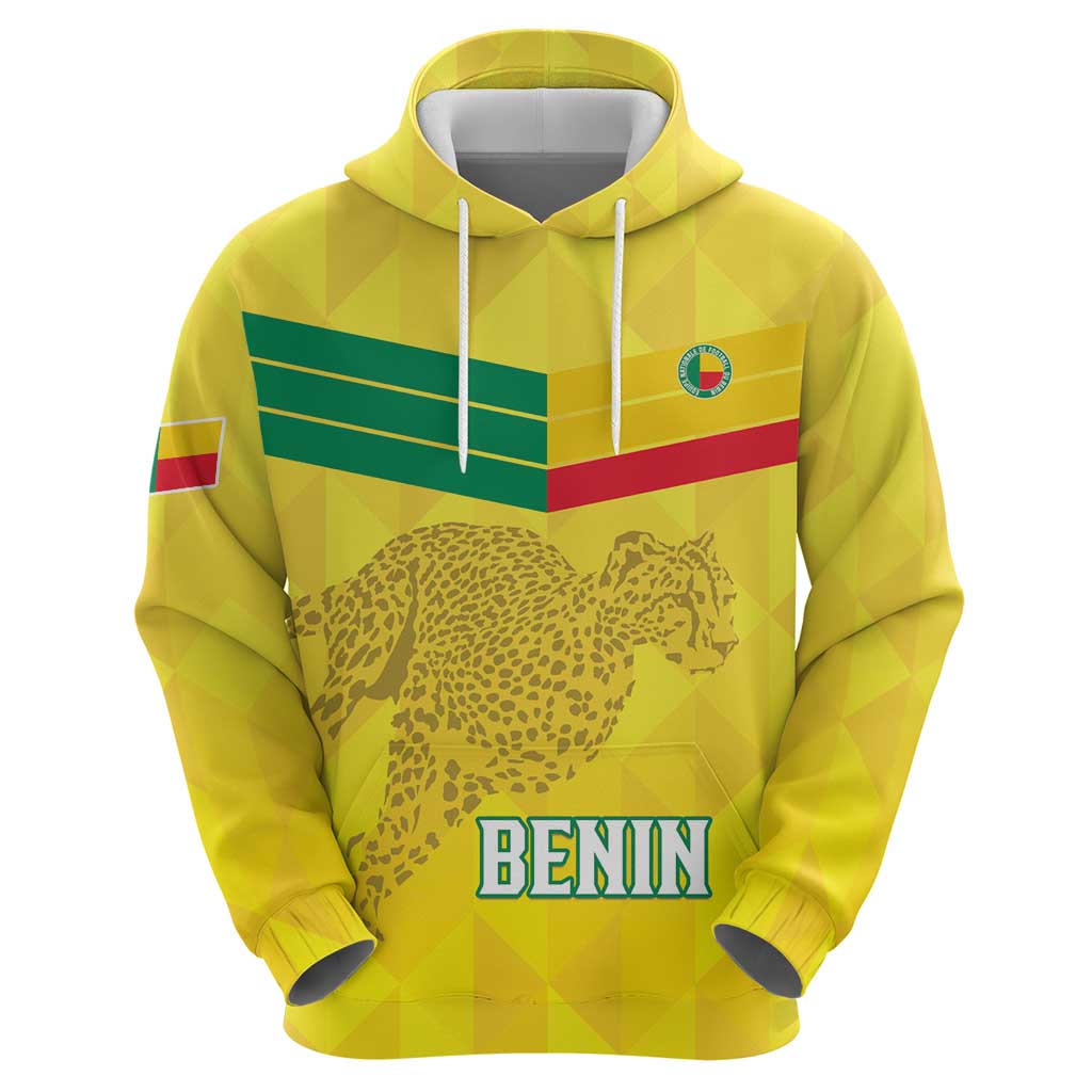 Custom Benin Football Hoodie Go Cheetahs LT15