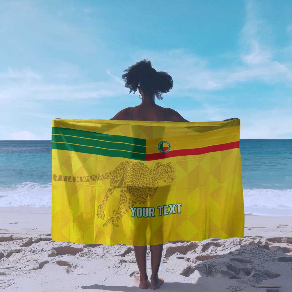 Custom Benin Football Sarong Go Les Guepards LT15