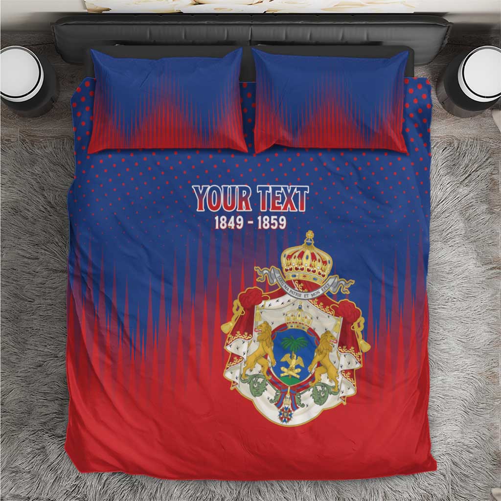 Personalized Anpi an Ayiti Bedding Set Imperial Coat Of Arms Flag Style LT15