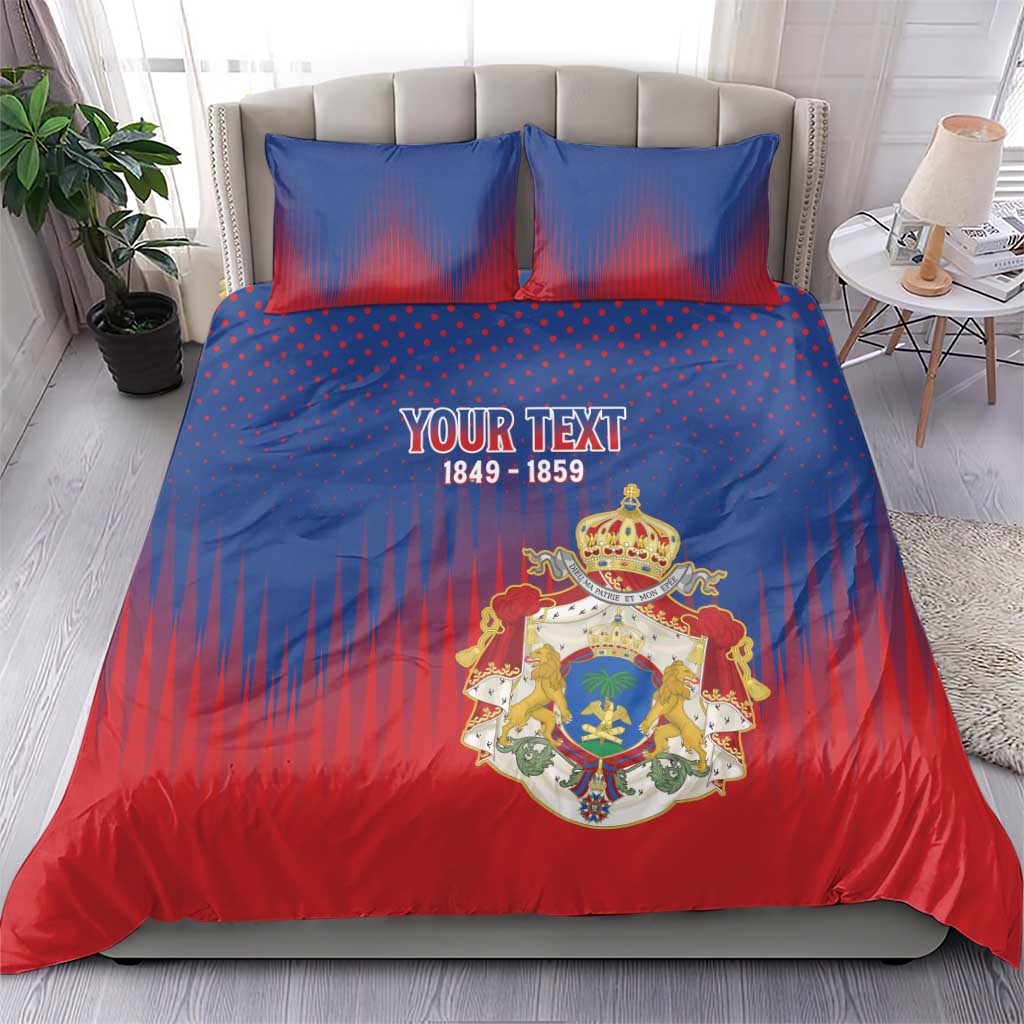 Personalized Anpi an Ayiti Bedding Set Imperial Coat Of Arms Flag Style LT15