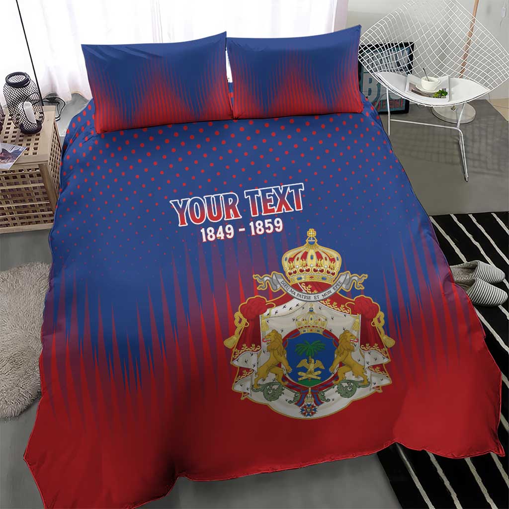 Personalized Anpi an Ayiti Bedding Set Imperial Coat Of Arms Flag Style LT15