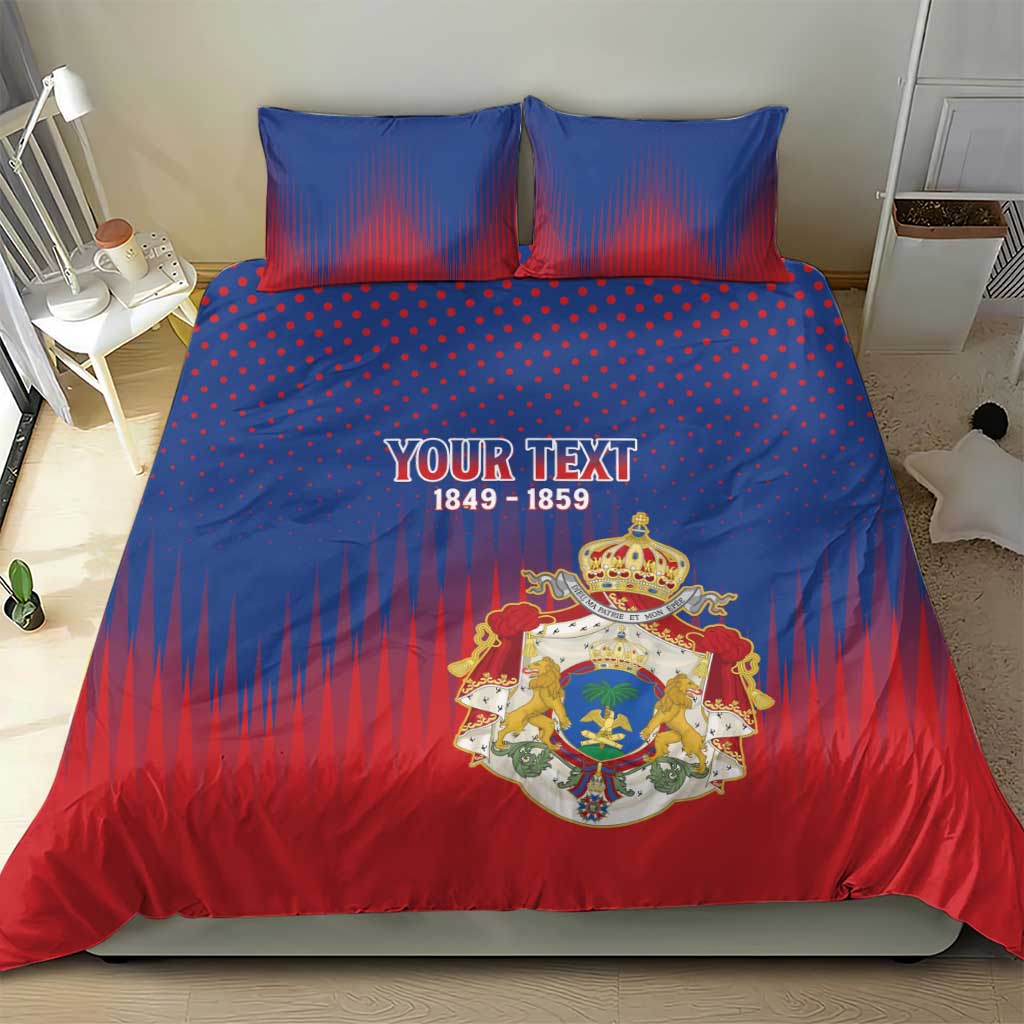 Personalized Anpi an Ayiti Bedding Set Imperial Coat Of Arms Flag Style LT15