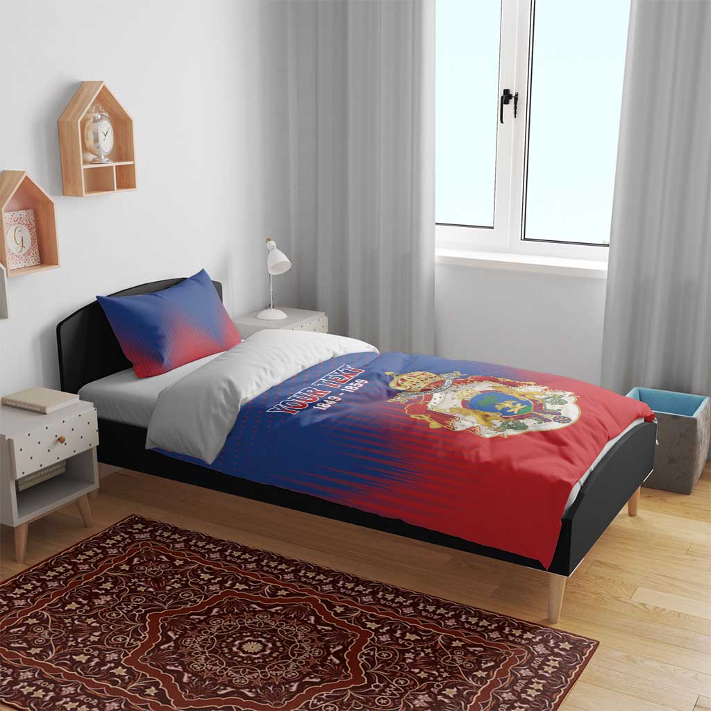 Personalized Anpi an Ayiti Bedding Set Imperial Coat Of Arms Flag Style LT15