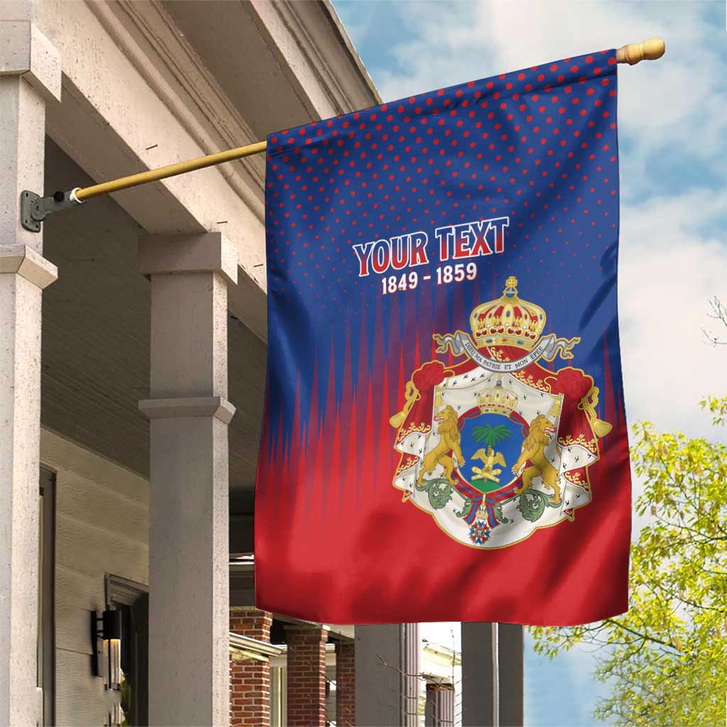 Personalized Anpi an Ayiti Garden Flag Imperial Coat Of Arms Flag Style LT15