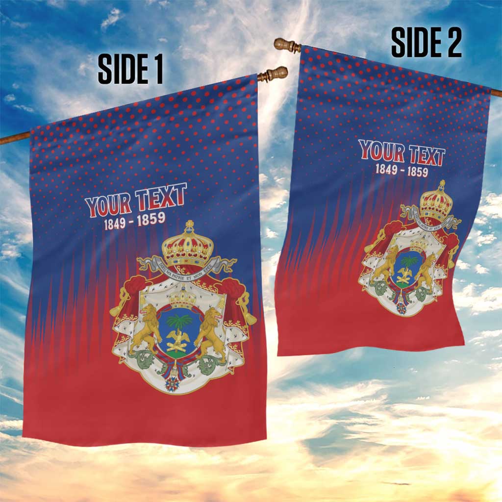 Personalized Anpi an Ayiti Garden Flag Imperial Coat Of Arms Flag Style LT15