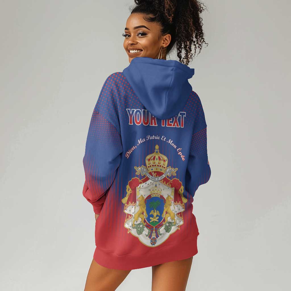 Personalized Anpi an Ayiti Hoodie Dress Imperial Coat Of Arms Flag Style LT15