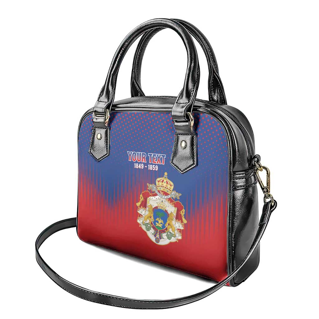 Personalized Second Empire of Haiti 1849-1859 Shoulder Handbag Imperial Coat Of Arms Flag Style LT15