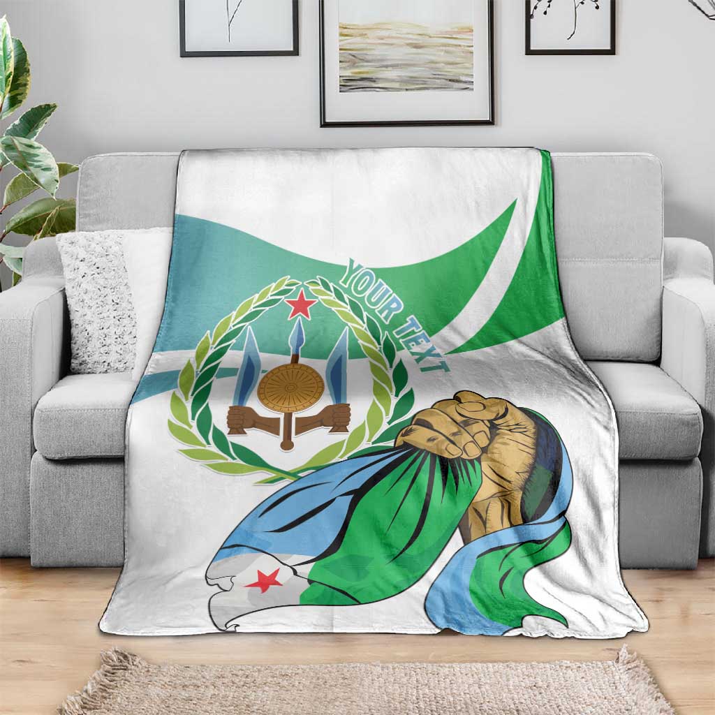 Personalized Happy Djibouti Blanket Independence Day LT15