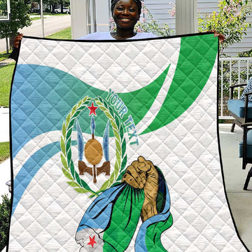 Personalized Happy Djibouti Quilt Independence Day LT15